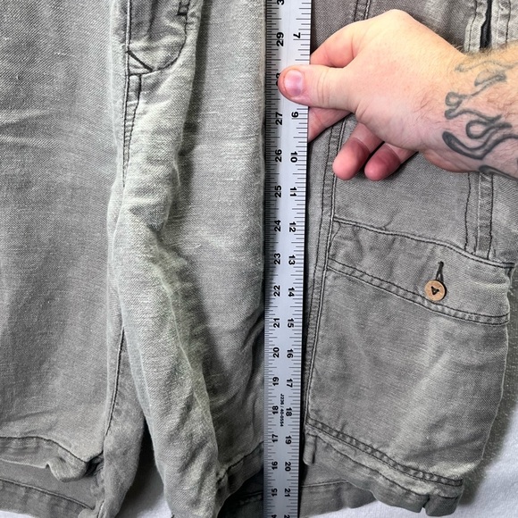 Tommy Bahama Relax Linen Shorts Men’s XL Casual Khaki Island Summer Beach 2066 - Picture 4 of 7